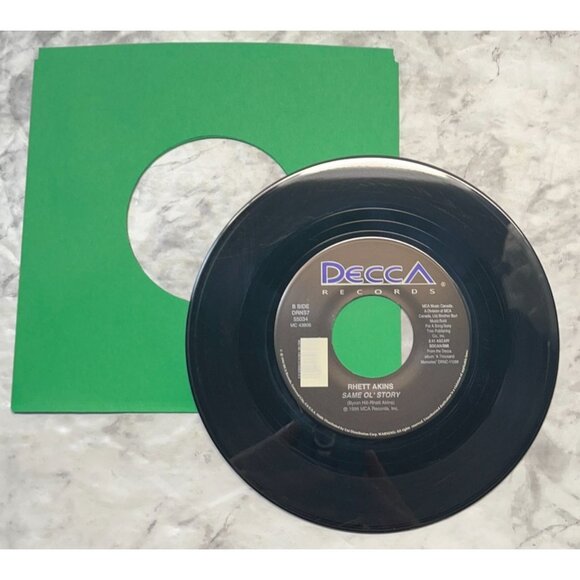 Rhett Akins That Ain't My Truck / Same Ol Story 45 Vinyl 90s Country DECCA - Picture 5 of 6